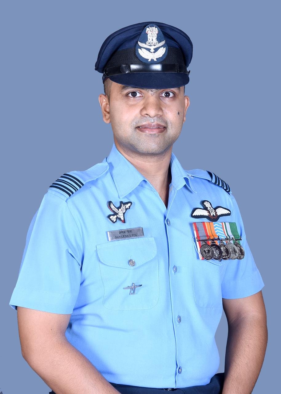 Sqn. Ldr. Shaliesh Pol